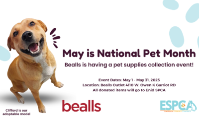 May – Bealls Pet Supplies Event