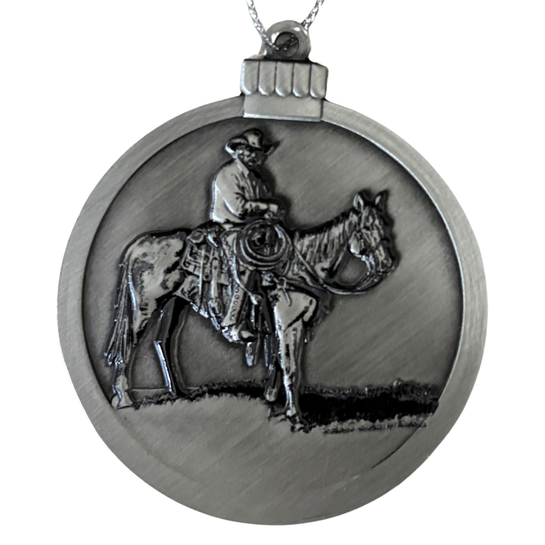 A Cowboy's Christmas 2024 Ornament Front